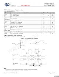 CY7C1306CV25-167BZC Datasheet Page 13