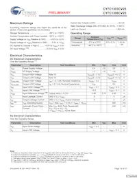 CY7C1306CV25-167BZC Datenblatt Seite 16