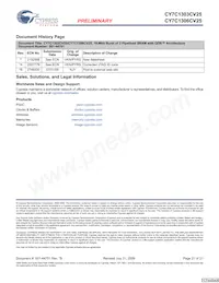 CY7C1306CV25-167BZC Datasheet Page 21