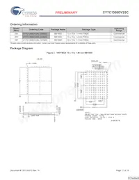 CY7C1308DV25C-167BZCT Datasheet Page 17