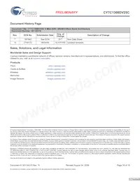 CY7C1308DV25C-167BZCT Datenblatt Seite 18