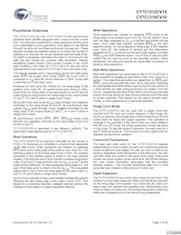 CY7C1312CV18-250BZI Datenblatt Seite 7