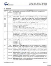 CY7C1314BV18-250BZXC Datasheet Page 6