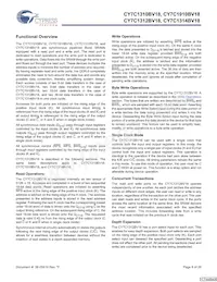 CY7C1314BV18-250BZXC Datasheet Page 8
