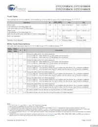 CY7C1314BV18-250BZXC Datasheet Page 10