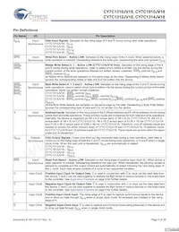 CY7C1314JV18-250BZXC Datenblatt Seite 6