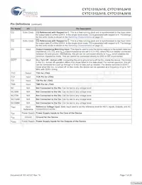 CY7C1314JV18-250BZXC Datasheet Page 7