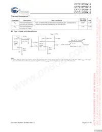 CY7C1315BV18-250BZC Datenblatt Seite 21