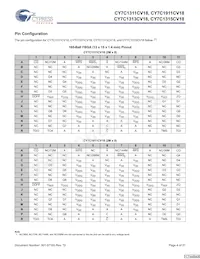 CY7C1315CV18-250BZI Datasheet Page 4