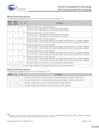 CY7C1315JV18-300BZXC Datasheet Page 11