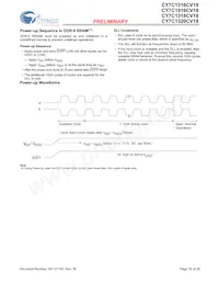 CY7C1318CV18-278BZXC Datasheet Page 19