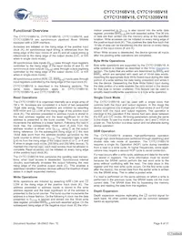 CY7C1320BV18-250BZI Datasheet Page 8