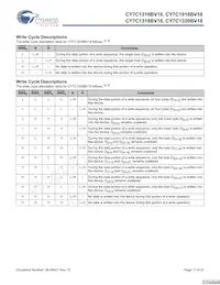 CY7C1320BV18-250BZI Datasheet Page 11