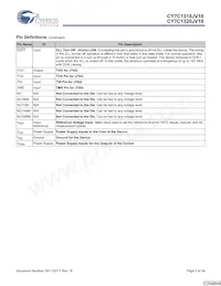 CY7C1320JV18-250BZXI Datasheet Pagina 5