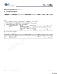 CY7C1320JV18-250BZXI Datenblatt Seite 19