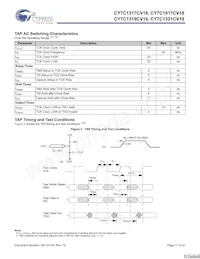 CY7C1321CV18-167BZC Datasheet Page 17