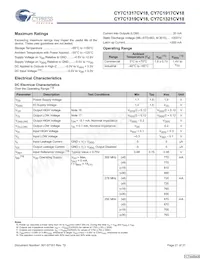 CY7C1321CV18-167BZC Datenblatt Seite 21