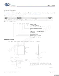 CY7C1324H-133AXCT Datasheet Page 16