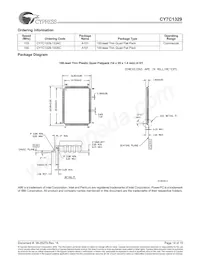 CY7C1329-100AC Datasheet Page 14