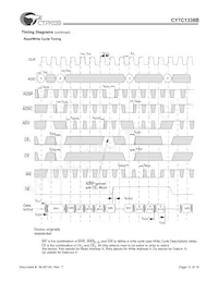 CY7C1338B-100AC Datenblatt Seite 12