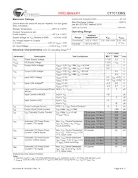 CY7C1338G-117AXC Datasheet Pagina 8