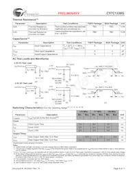 CY7C1338G-117AXC Datasheet Page 9
