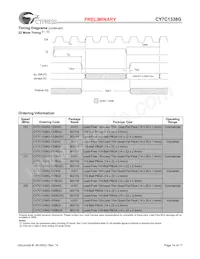 CY7C1338G-117AXC 데이터 시트 페이지 14