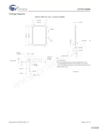CY7C1339G-133AXET Datasheet Page 16