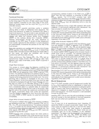 CY7C1347F-133AC Datenblatt Seite 5