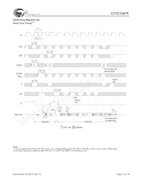 CY7C1347F-133AC Datasheet Page 11