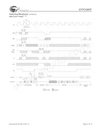 CY7C1347F-133AC Datasheet Page 12