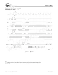 CY7C1347F-133AC Datasheet Page 13