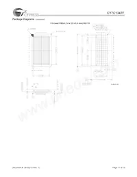 CY7C1347F-133AC Datasheet Page 17
