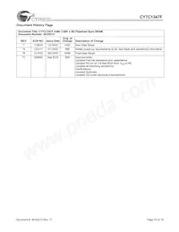 CY7C1347F-133AC Datasheet Page 19