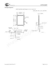 CY7C1351F-100AC Datasheet Page 13