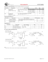 CY7C1352G-133AXI Datenblatt Seite 8