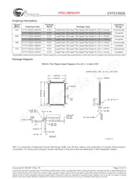CY7C1352G-133AXI Datasheet Page 12