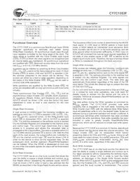 CY7C1353F-100AC數據表 頁面 4