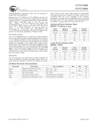 CY7C1354B-166BGC Datasheet Page 8