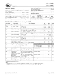 CY7C1354B-166BGC Datasheet Page 19