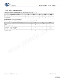 CY7C1354C-166BZCT Datasheet Page 10