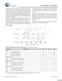 CY7C1354C-166BZCT Datasheet Page 13