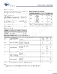 CY7C1354C-166BZCT Datasheet Page 18