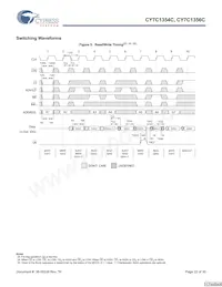 CY7C1354C-166BZCT Datenblatt Seite 22