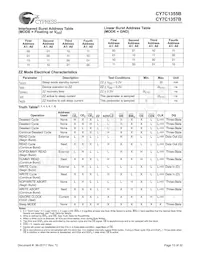 CY7C1355B-117AC Datasheet Page 13