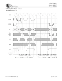 CY7C1360A-150BGC數據表 頁面 23
