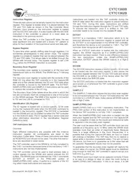 CY7C1362B-166AJC Datenblatt Seite 17