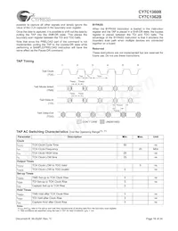 CY7C1362B-166AJC Datasheet Page 18