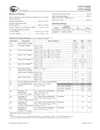 CY7C1362B-166AJC Datasheet Page 23