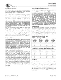 CY7C1363B-100AC Datasheet Pagina 13